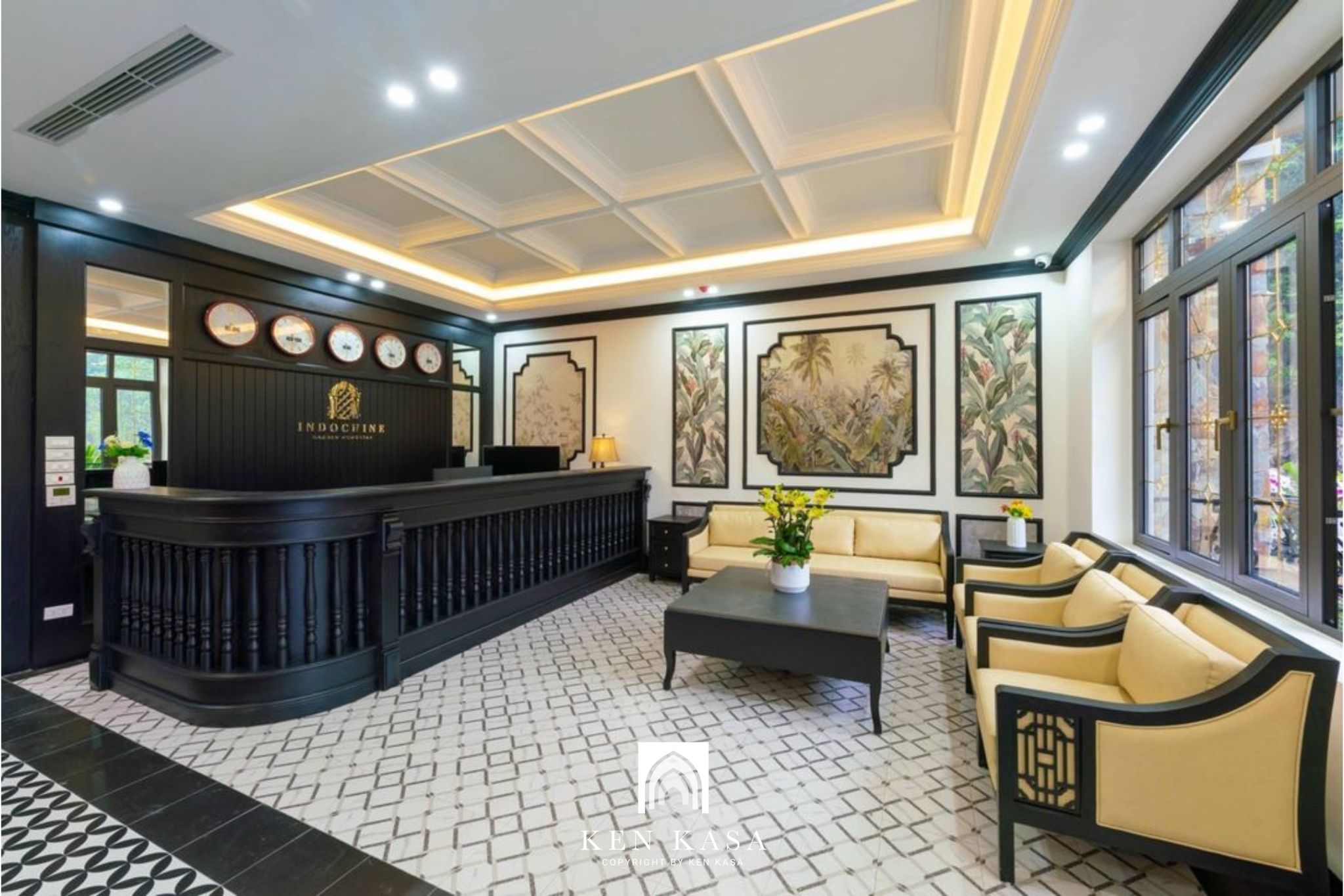 mặt tiền  Indochine Boutique Hotel Ninh Bình